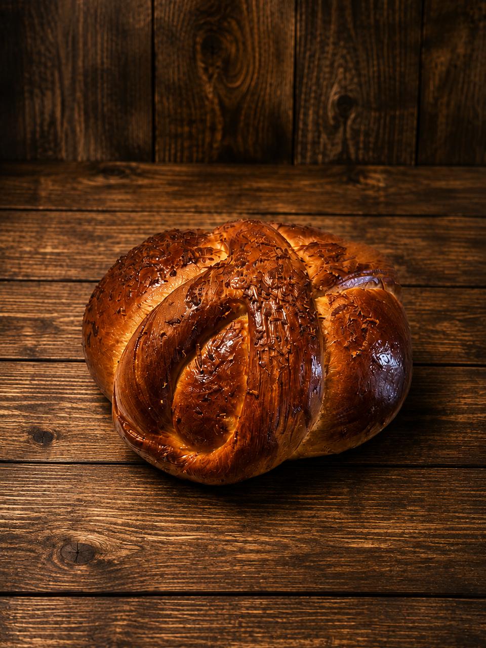 Pan de queso trenzado