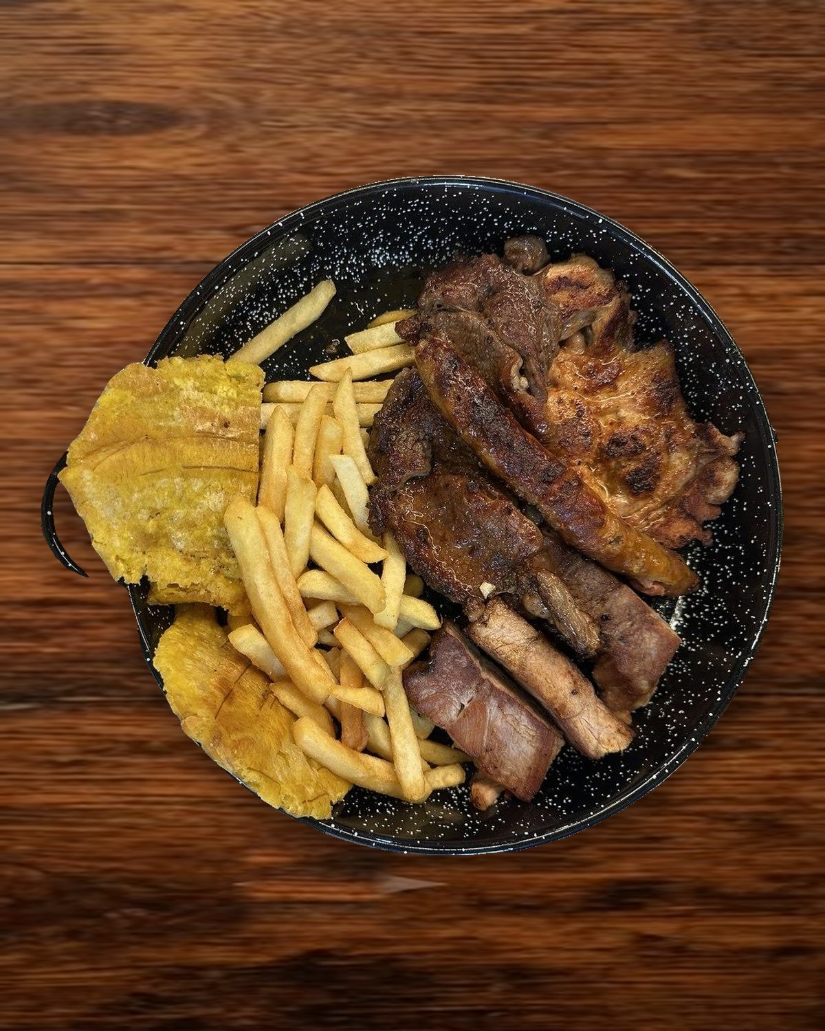 Churrasco con papas